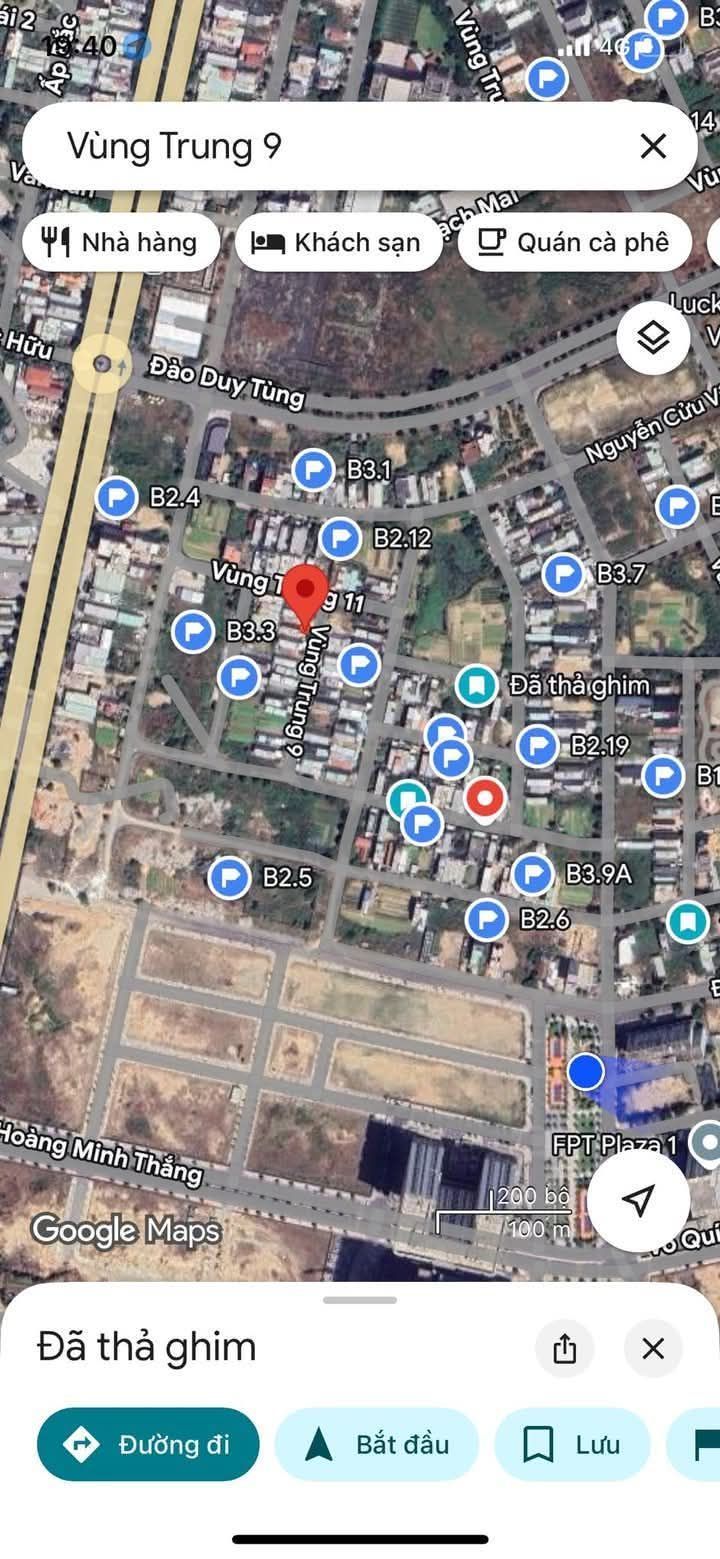 Đất nền đẹp Vùng Trung 9, Hoà Hải, 110m² giá 5.1 tỷ - Kết nối hoàn hảo!