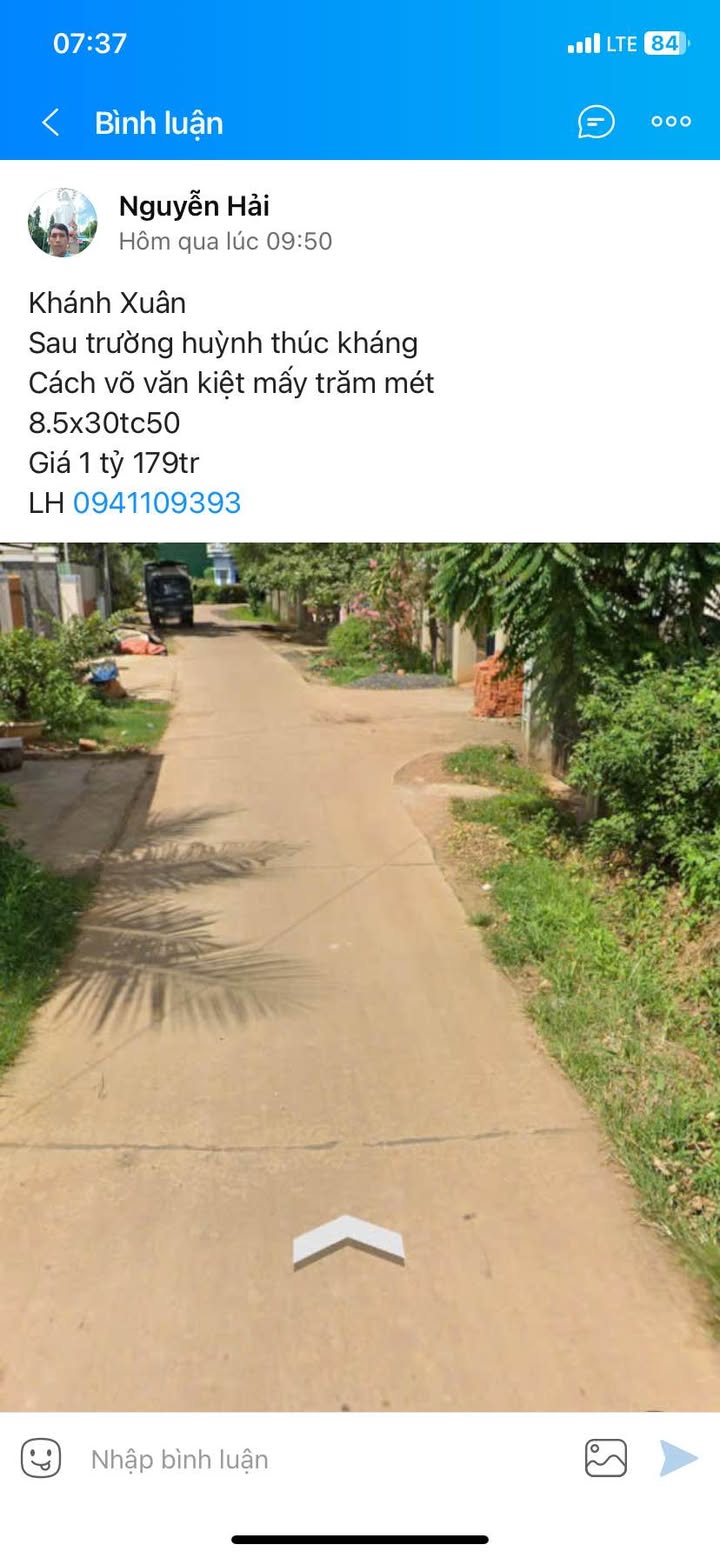 Đất Hòa Phú, Buôn Ma Thuột 244m² giá 900 triệu - Lô đất vuông vức, chính chủ!