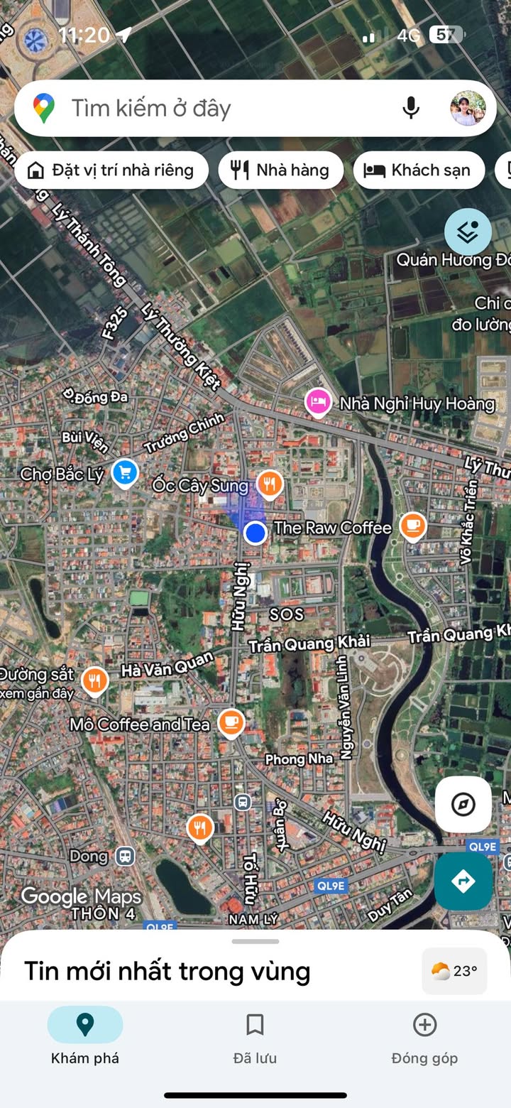 Đất nền Phường Bắc Lý, Đồng Hới, 920m² giá 2.2 tỷ - Mặt tiền rộng, vị trí đắc địa!