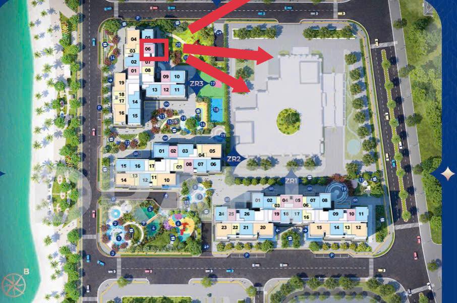 Căn hộ ZR3 Phường Giang Biên 47m² giá 3.3 tỷ - Tiến độ giãn 4 năm, nhẹ tài chính!