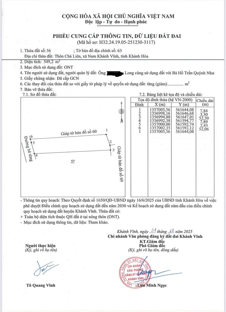 Lô đất vàng xã Khánh Thượng 549m² giá 1.35 tỷ - Đầu tư sinh lời ngay!