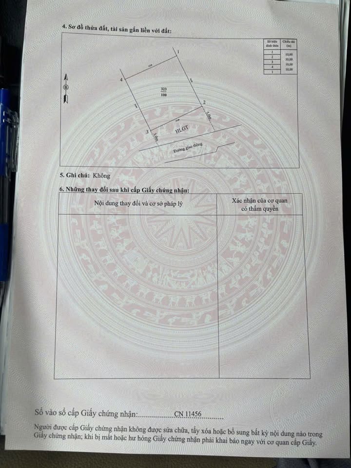 Đất thổ cư 100m² tại Cẩm Khê, Phú Thọ - Cơ hội đầu tư sinh lời!