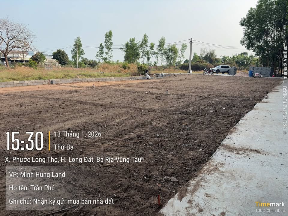 Đất thổ cư 104m² tại Thị trấn Đất Đỏ chỉ 400 triệu - Cơ hội đầu tư tuyệt vời!