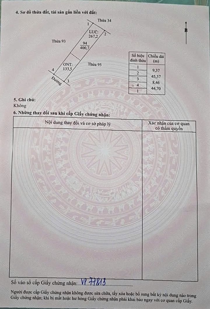 Đất nền 840m² Xã Khánh Trung, Huyện Yên Khánh - Đường thông tứ phía thuận lợi