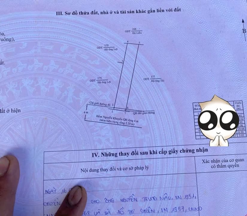 Đất nền Vĩnh Hải 145.8m² giá 5 tỷ - Tặng 7 phòng trọ, tạo dòng tiền ổn định!