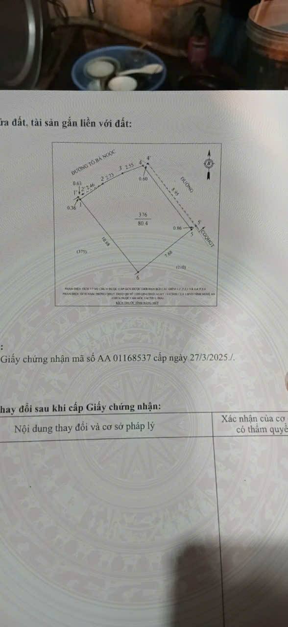 Đất hai mặt tiền Tô Bá Ngọc, Phường Hưng Bình, 81m² giá 5 tỷ - Kinh doanh thuận lợi!
