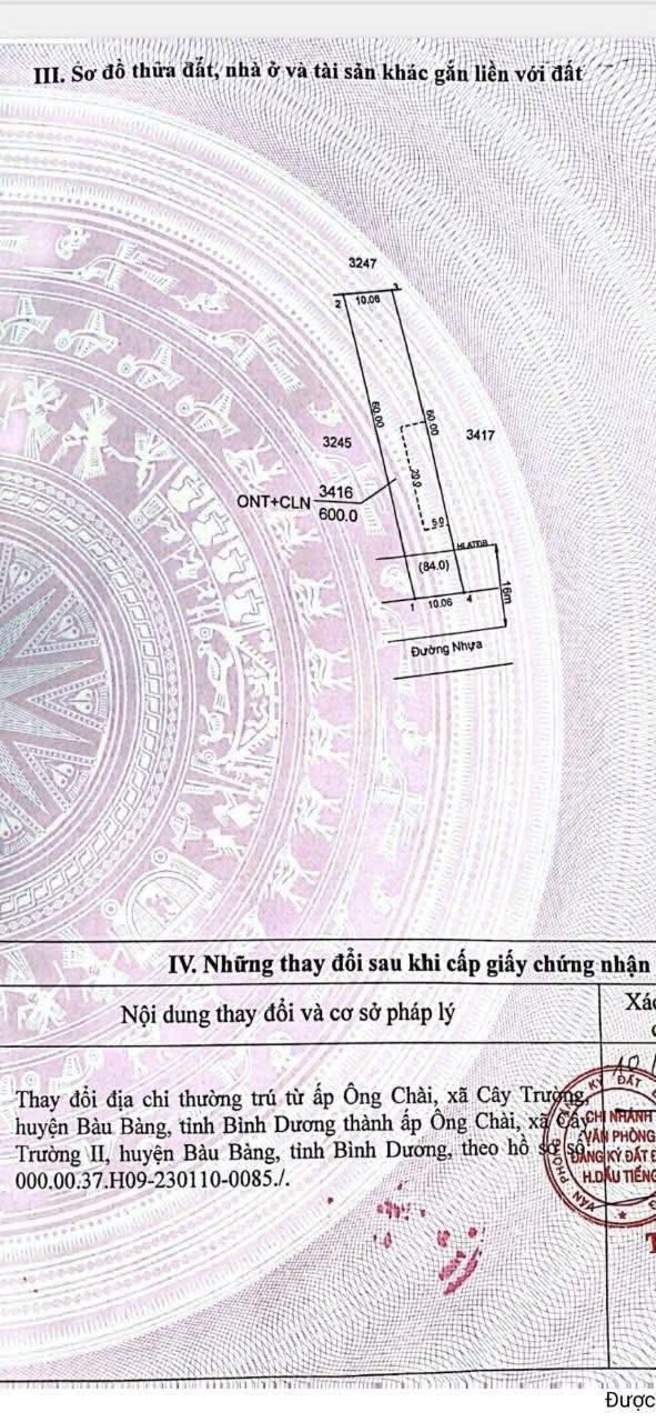 Đất nền xã Tân Thạnh Đông, Củ Chi 600m² giá 1.2 tỷ - Đường nhựa 12m, pháp lý rõ ràng!