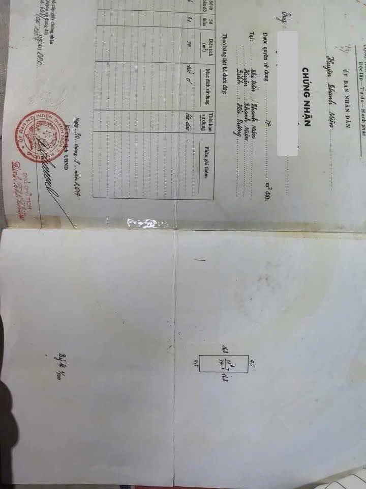 Đất mặt đường 392 Thị trấn Thanh Miện 74m² giá 3 tỷ - Cơ hội kinh doanh tuyệt vời!