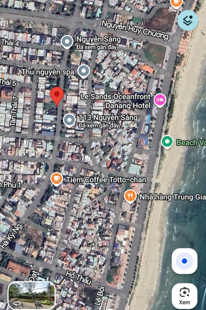 Đất đường Nguyễn Sáng, Sơn Trà 115m² giá 16 tỷ - Cách biển chỉ 100m!