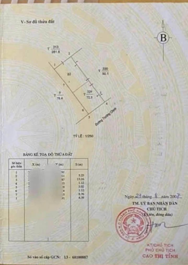 Nhà mặt đường Trường Chinh, Nam Định 72.5m² giá 9 tỷ - Đầu tư sinh lời ngay!