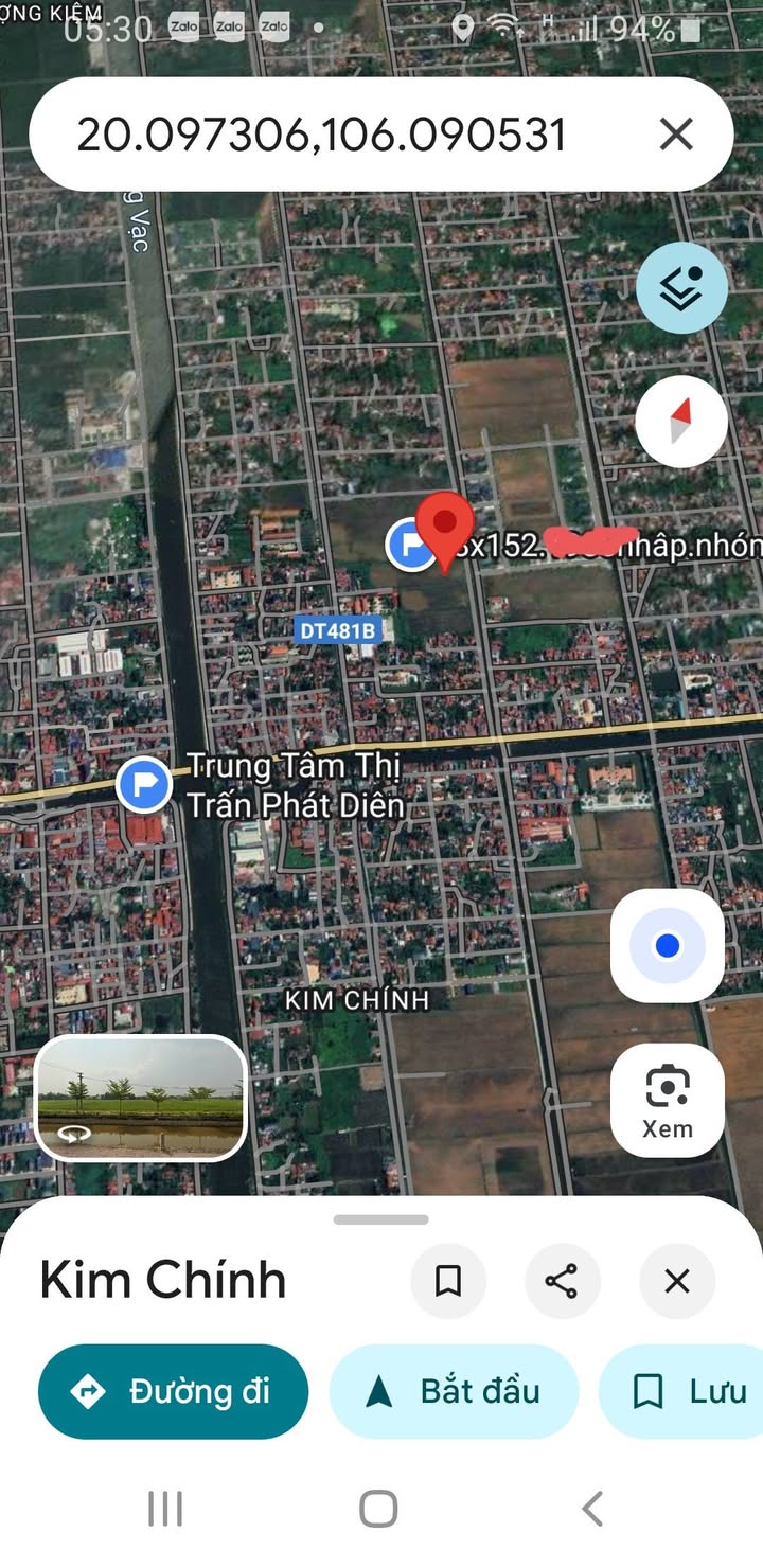 Đất nền Kim Chính Phát Diệm 152m² giá 1.82 tỷ - Cơ hội đầu tư lý tưởng!