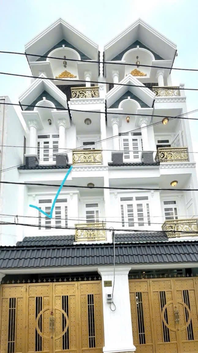 Nhà cho thuê 338 Chiến Lược, Bình Trị Đông, 80m² - 5PN, 4WC, giá 17 triệu/tháng