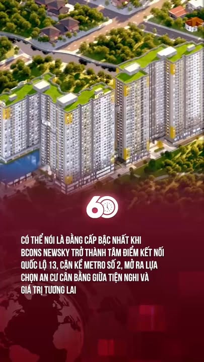 Căn hộ BCONS NEW SKY Lái Thiêu 99m² giá 2.482 tỷ - Sở hữu ngay với vốn đầu tư chỉ từ 150 triệu!