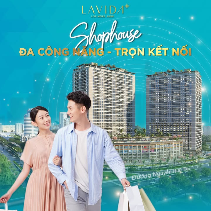 Shophouse Lavida Plus Quận 7 100m² giá 146.7 triệu - Đầu tư sinh lời ngay!