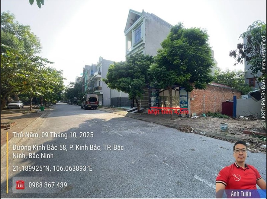 Đất nền Kinh Bắc Bắc Ninh 81m² giá 7.2 tỷ - Khu dân cư văn minh, tiềm năng phát triển!