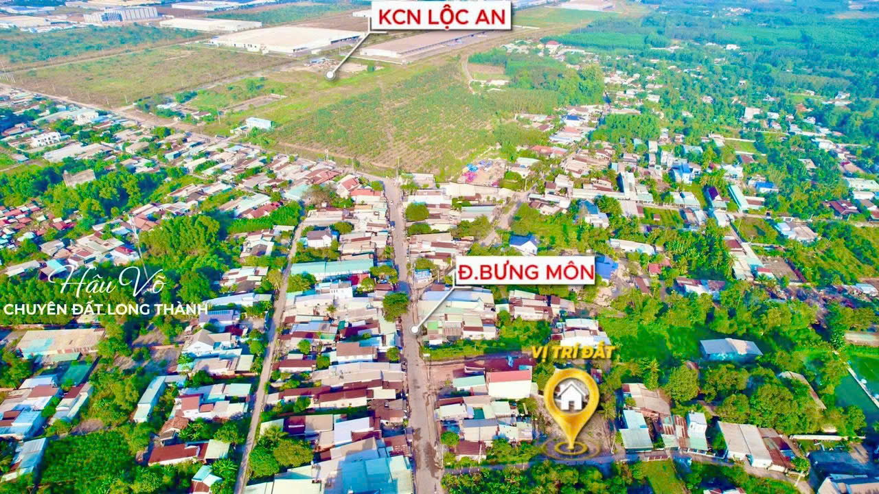 Bán lô đất 2 mặt tiền Ấp Bưng Môn, xã Long An 119m² - Đầu tư sinh lời ngay!