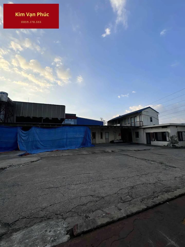Cho thuê xưởng 5000m² tại Kim Văn Phúc, Yên Phong, Bắc Ninh - Mặt bằng rộng, giao thông thuận lợi!