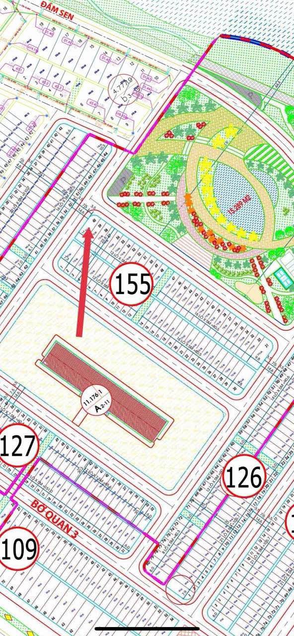 Đất nền Block B2.155, Phường 3, Quận 11 - Diện tích 157m², Sổ đỏ chính chủ, Sẵn sàng xây dựng!