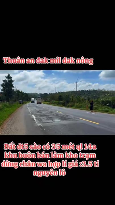 Đất nền 5 sào Quốc lộ 14, Đắk Mil chỉ 3.2 tỷ - Cơ hội đầu tư không thể bỏ lỡ!