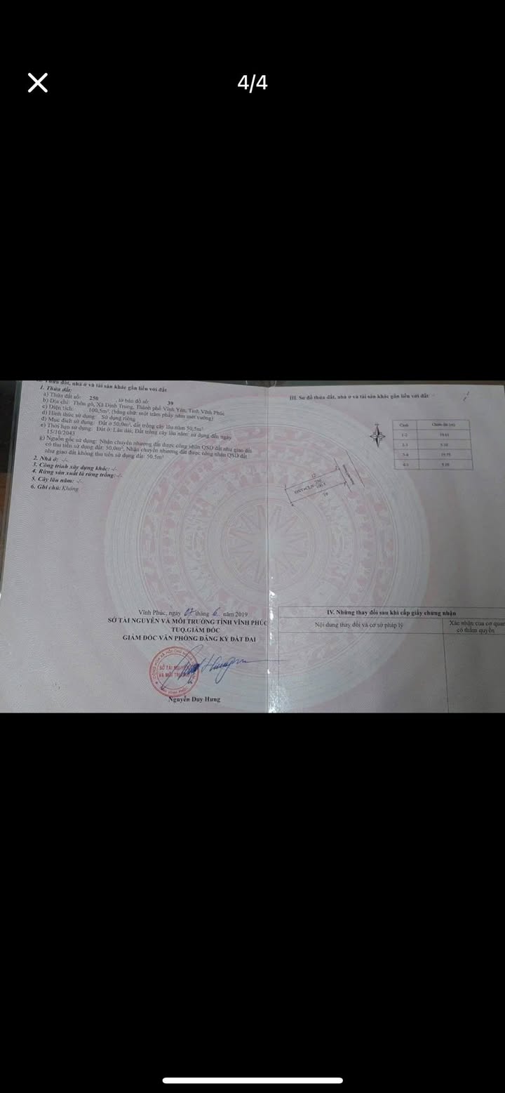 Nhà cấp 4 thôn Gò, Định Trung 100m² giá 2.3 tỷ - Đường ô tô vào tận nơi!