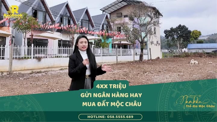 Đất dự án Mộc Châu 150m² giá 400 triệu - Cơ hội đầu tư tuyệt vời!