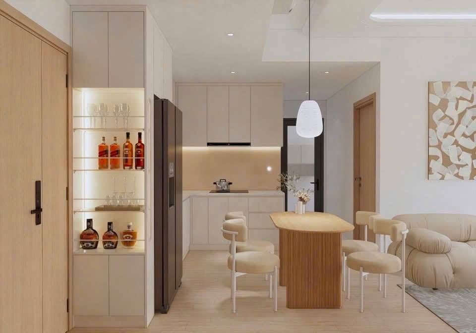 Căn hộ VinHome Grand Park Toà Lumiere 2PN 2WC giá 15 triệu - Full nội thất cao cấp!