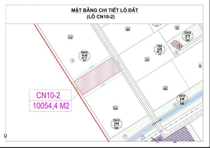 Đất công nghiệp 10.054 m² tại KCN Tam Dương, Phú Thọ - Sẵn sàng xây dựng ngay!