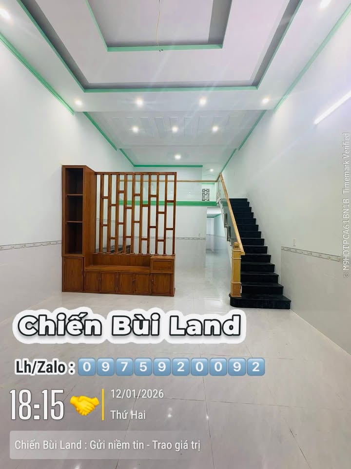 Nhà gác lửng Ấp 3, Long Thọ, Nhơn Trạch 100m² giá 1.3 tỷ - Sổ đỏ chính chủ, bớt lộc!