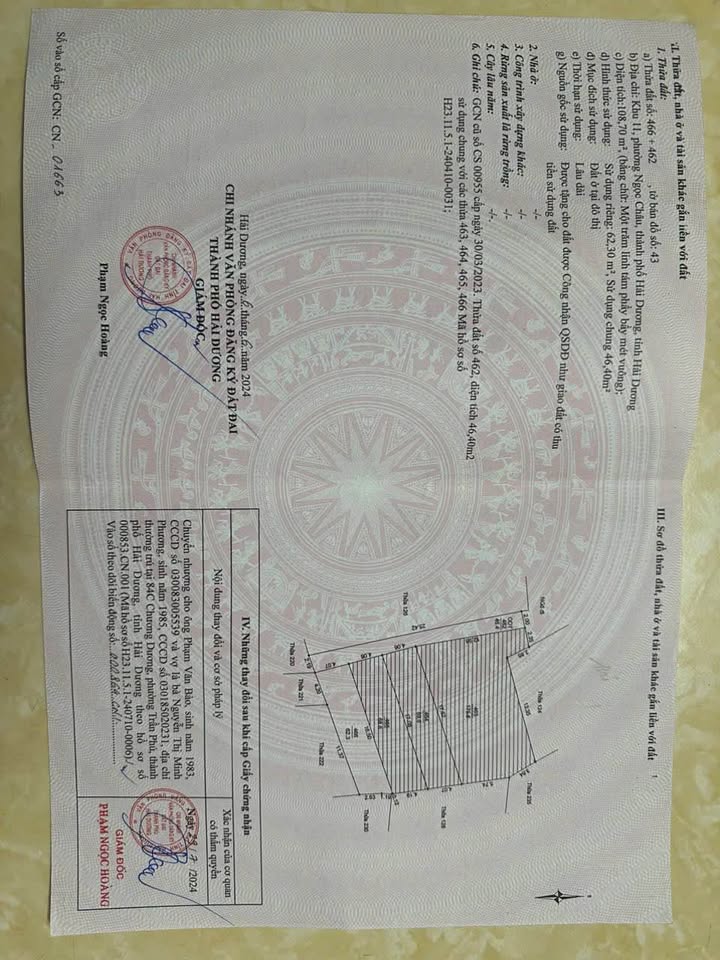 Lô đất Ngọc Châu Phường Hải Dương 62.3m² giá 1.3 tỷ - Đầu tư tiềm năng ngay hôm nay!