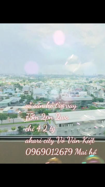 Căn hộ Akari City Bình Tân 75m² giá 4.2 tỷ - Sổ hồng chính chủ, view cực chill!