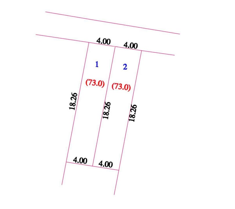 Đất nền Tiểu khu Đại Đồng, Hạ Đình 73m² giá chỉ 2.55 tỷ - Đường ô tô vào tận nơi!