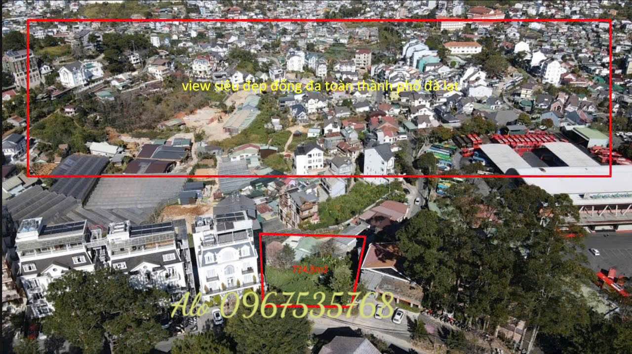 Đất nền Đống Đa Đà Lạt 724m² giá 79 tỷ - View thung lũng tuyệt đẹp!