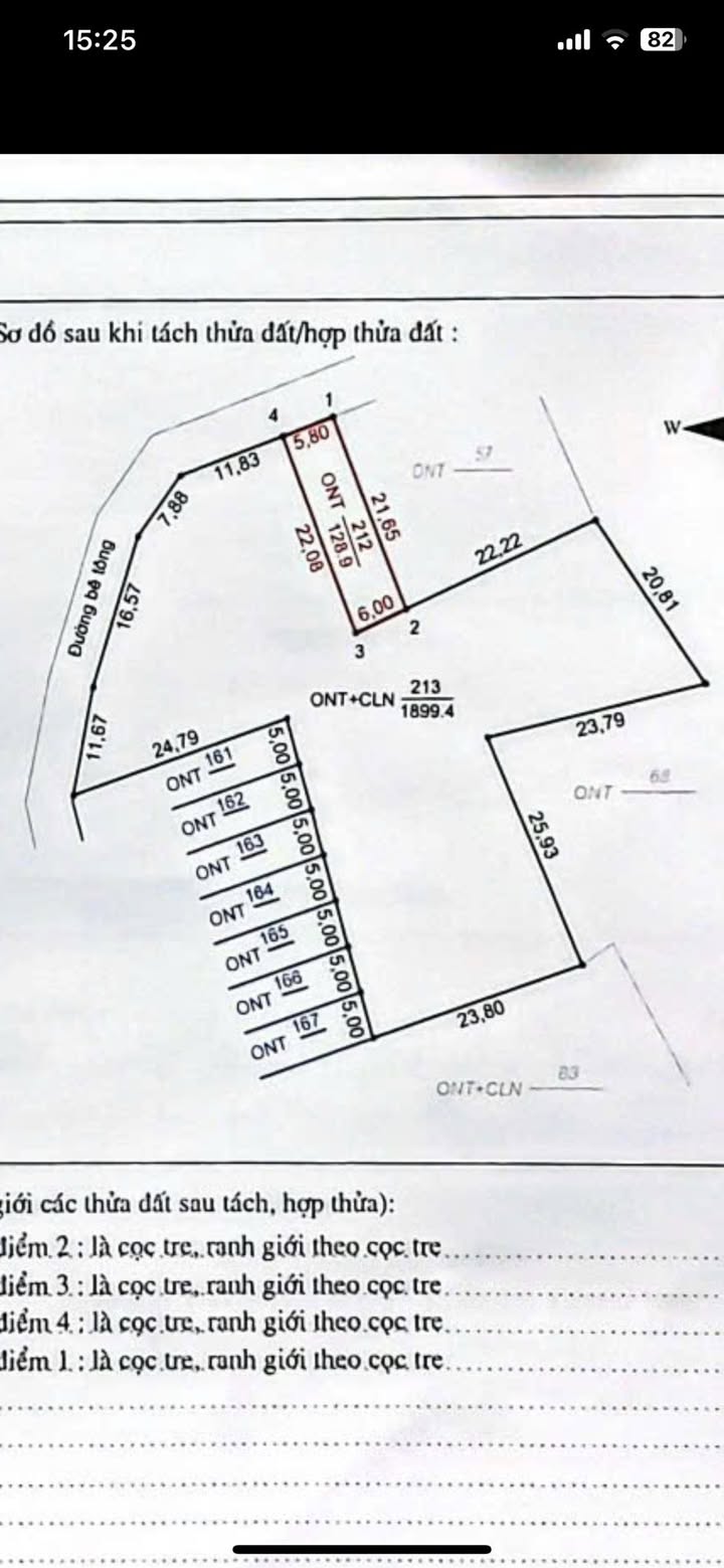 Đất thổ cư 129m² mặt tiền 5.8m tại Dẻ Cau, Lương Sơn - Đầu tư lý tưởng!