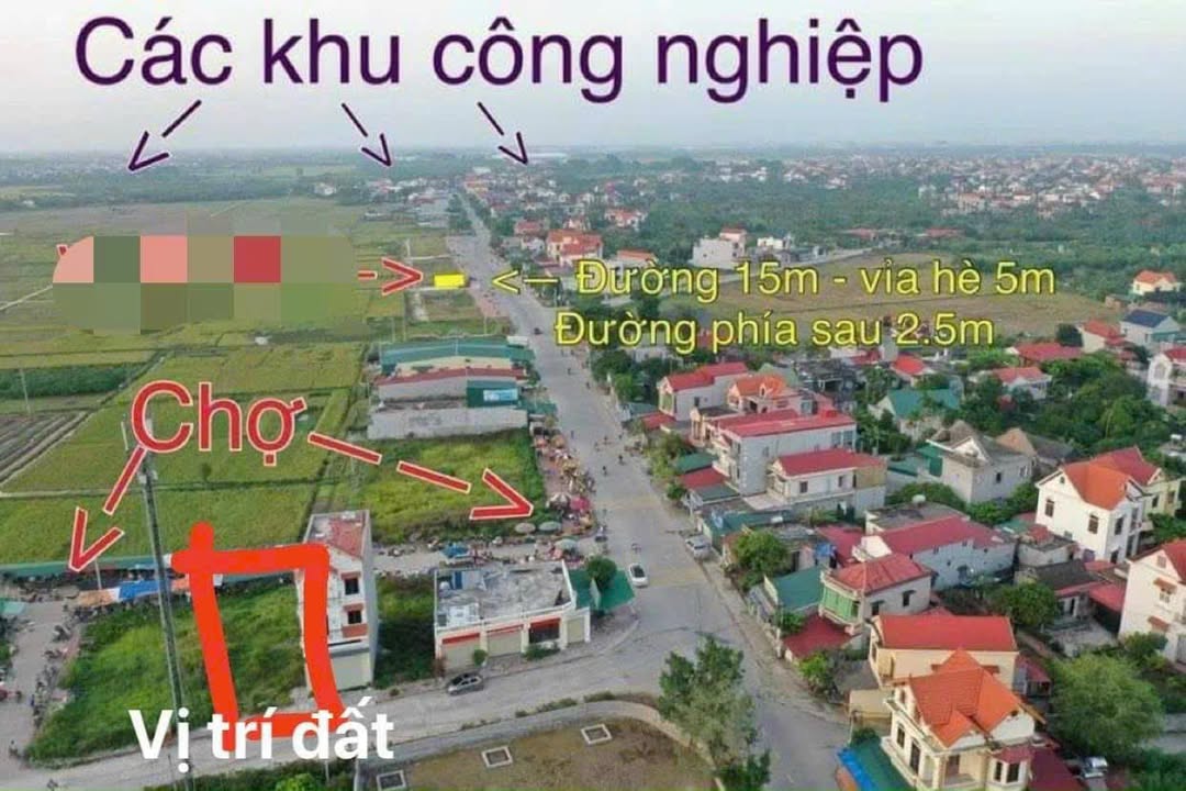 Đất nền khu dân cư mới Hải Hộ - Hồng Lạc 179,2m² - Sổ đỏ chính chủ, giá thỏa thuận!