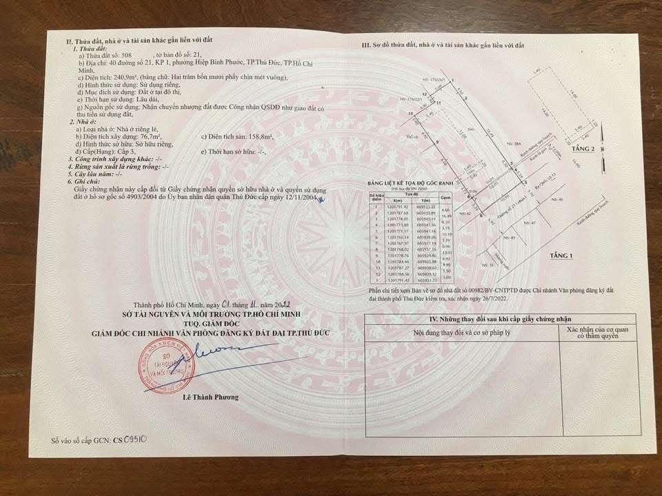 Đất mặt tiền Quốc Lộ 13, Thủ Đức 98m² giá 7.672 tỷ - Cơ hội đầu tư hấp dẫn!