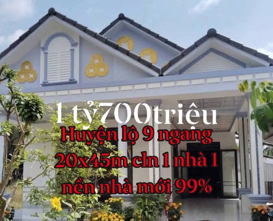 Đất nền 900m² mặt tiền Đường Huyện Lộ 9, Trà Vinh - Chỉ 1.7 tỷ, cơ hội đầu tư hấp dẫn!