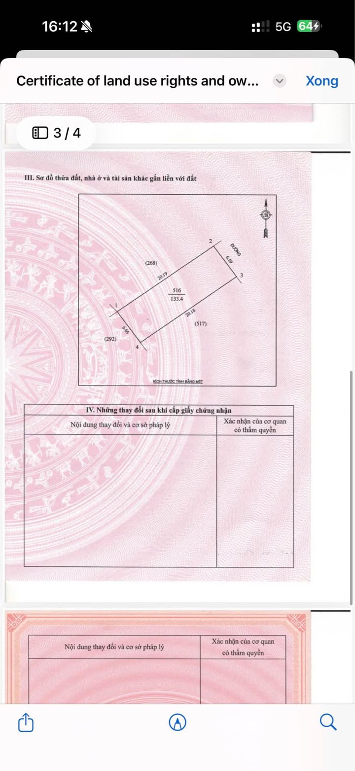 Đất Nền Nghi Đức, TP Vinh 133,4m² giá 3,6 tỷ - Đầu tư sinh lời lý tưởng!