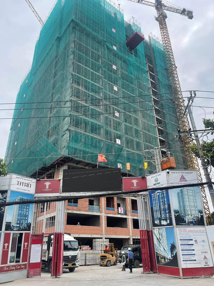 Căn hộ Thiên Quân Marina Plaza Cần Thơ 85m² giá 2.765 tỷ - Đang chuẩn bị cất nóc!