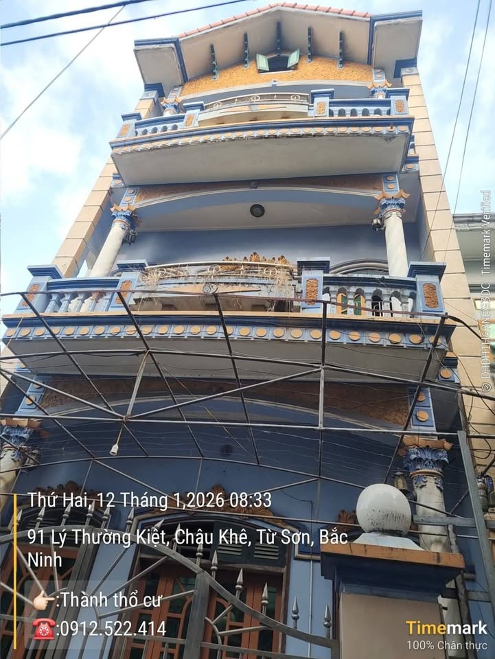 Nhà 3 tầng Trịnh Xá, Từ Sơn 120m² - Vị trí đẹp, tiềm năng đầu tư lớn!