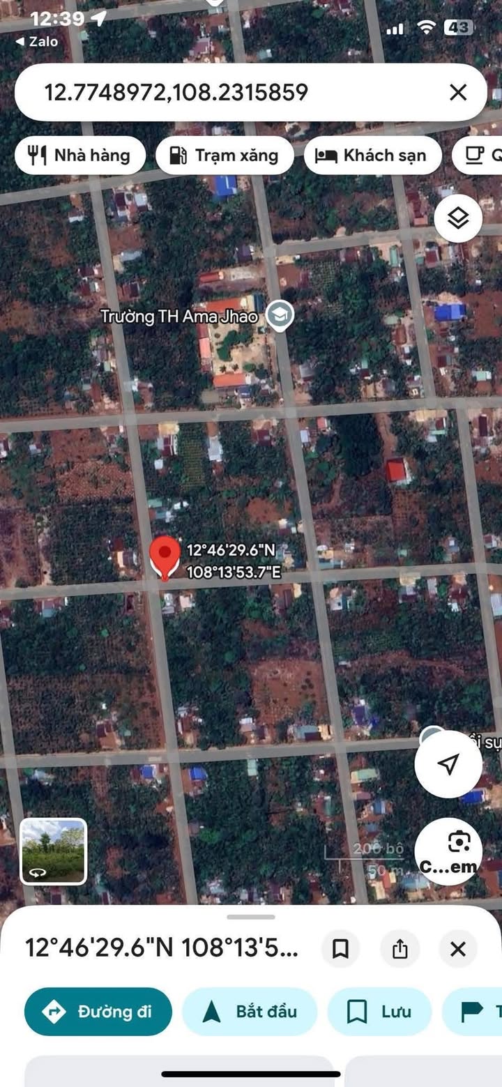 Đất nền Xã Cư Bao, Thị Xã Buôn Hồ 125m² giá 250 triệu - Cơ hội đầu tư tuyệt vời!