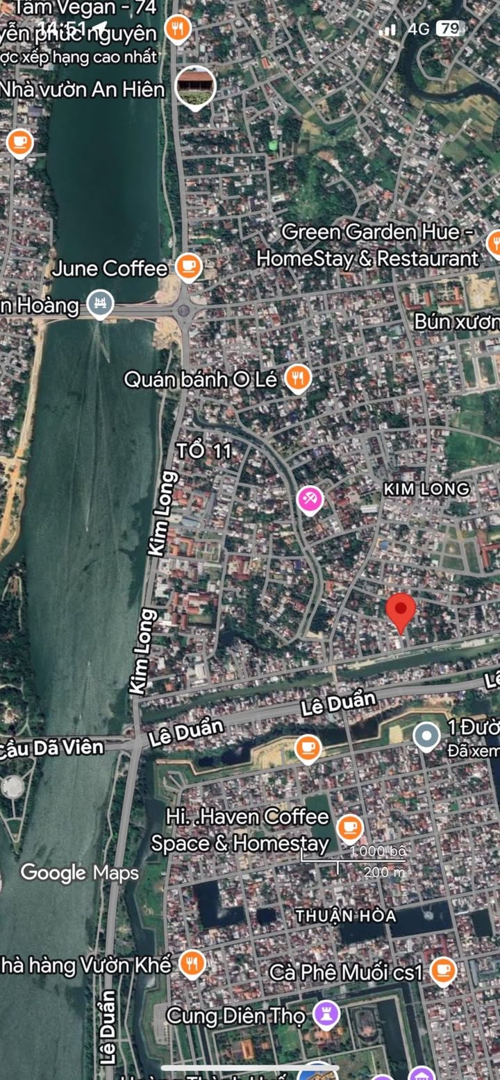 Đất đẹp Kiệt Vạn Xuân, TP Huế 115m² giá 2.7 tỷ - Phong thủy tốt, khu an ninh!