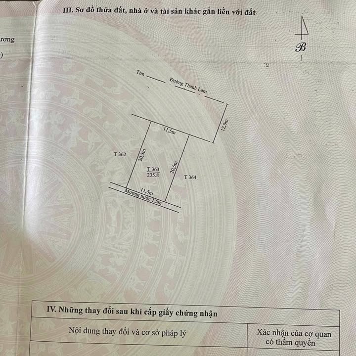 Đất mặt tiền 24m KQH Thanh Lam, Thủy Phương, Huế 235m² giá 3.77 tỷ - Cơ hội đầu tư tuyệt vời!