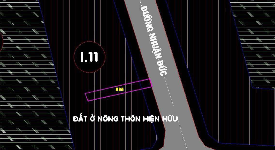 Đất nền Nhuận Đức Củ Chi 208m² giá 2.8 tỷ - Đầu tư sinh lời ngay!