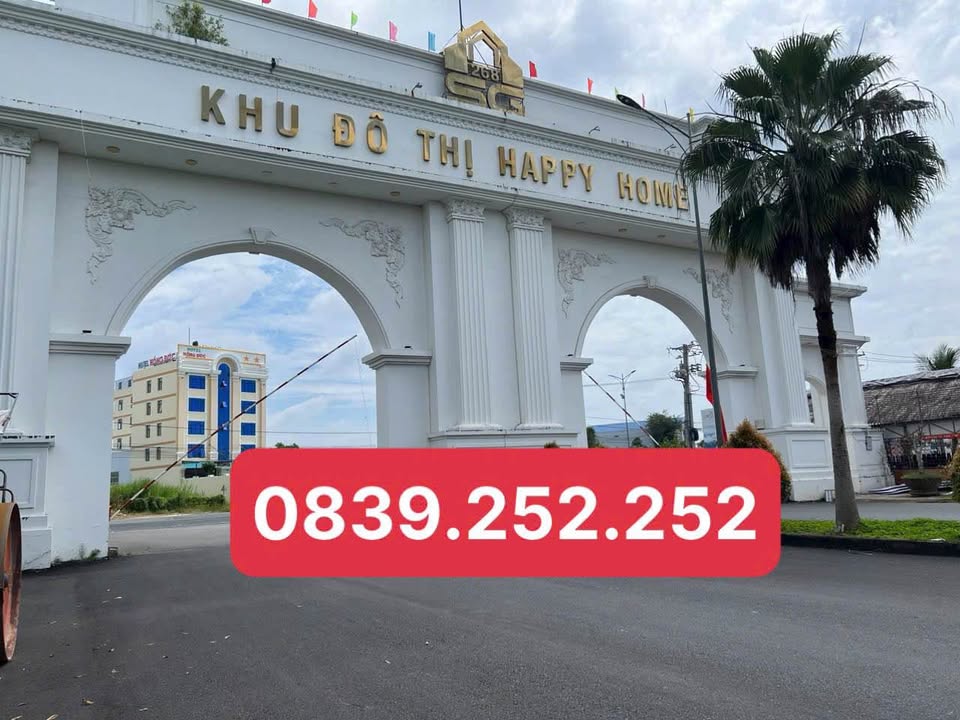 Nhà thô 1 trệt 3 tầng tại HAPPY HOME 125m² giá 4.x tỷ - Vị trí đắc địa, hoàn thiện dễ dàng!