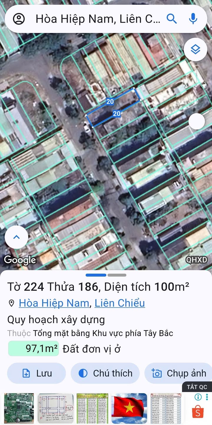 Đất nền Xuân Thiều Đà Nẵng 100m² giá 4.2 tỷ - Đầu tư sinh lời ngay!