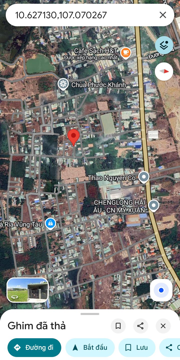 Nhà riêng 100m² tại phường Mỹ Xuân, TP. Phú Mỹ - Sổ hồng riêng, giá tốt cho công nhân!