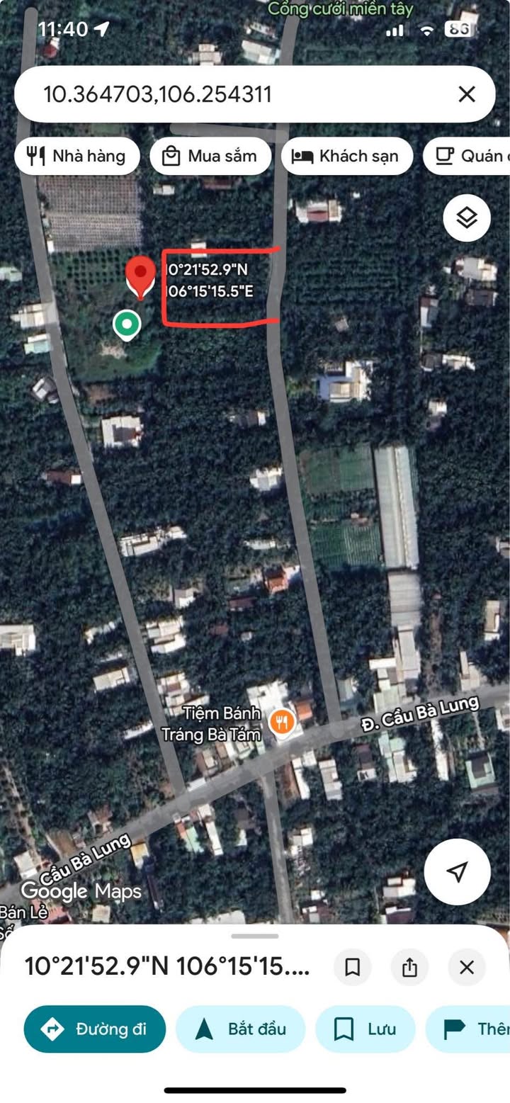 Vườn Dừa Đẹp 2.200m² tại Đông Hòa, Châu Thành chỉ 2.8 tỷ - Cơ hội đầu tư tuyệt vời!