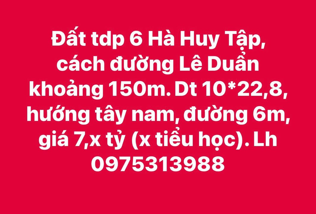 Nhà riêng Quận Ba Đình 255m² giá 3 tỷ - Hướng Đông Bắc, đường rộng 6m!