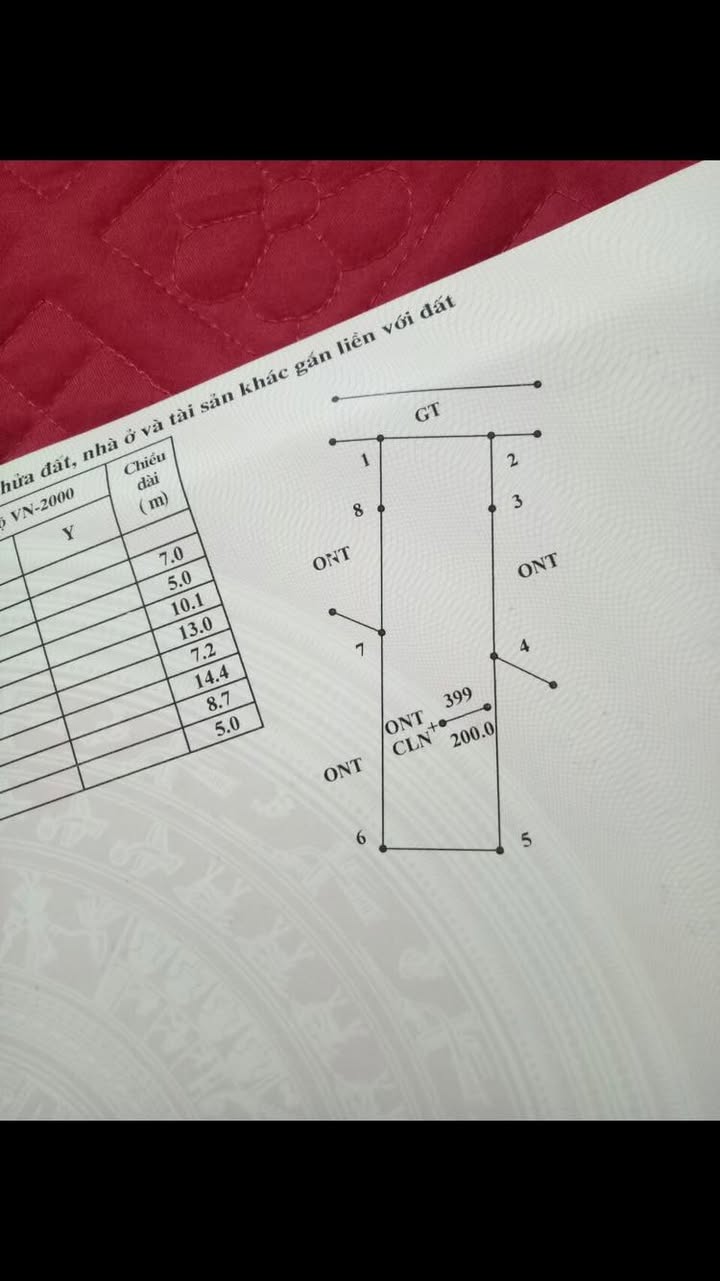 Đất thổ cư 200m² tại xã Chí Tiên, huyện Thanh Ba - Giá chỉ 1.2 tỷ!