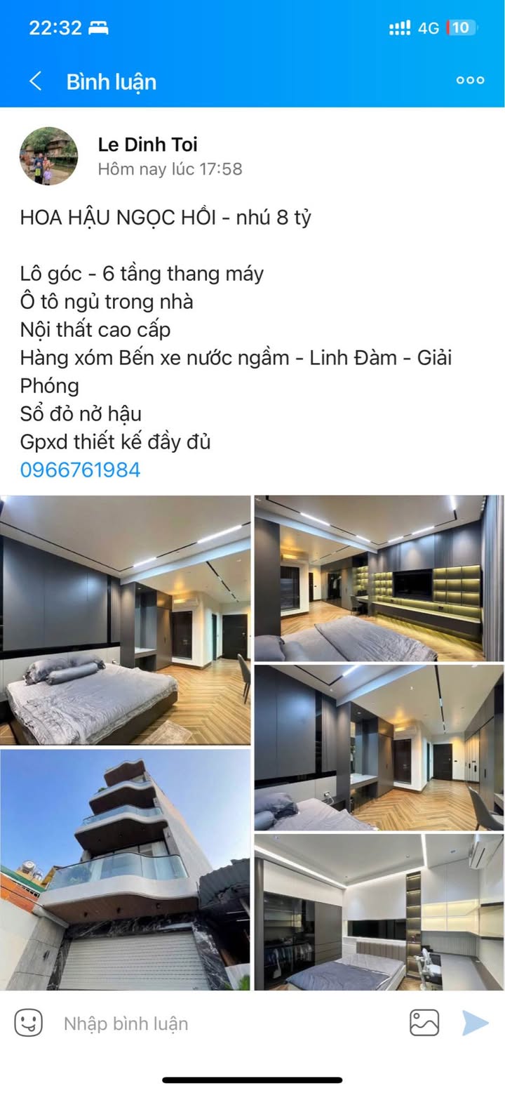 Nhà Ngọc Hồi, Thanh Trì 40m² giá 7 tỷ - Đầu tư lý tưởng với đầy đủ nội thất!